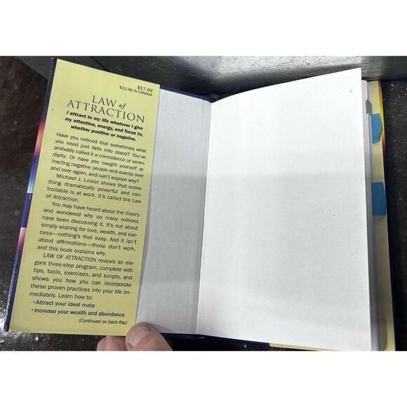Law of Attraction Book by Michael J. Losier Paperback 2010 - Picture 3 of 4